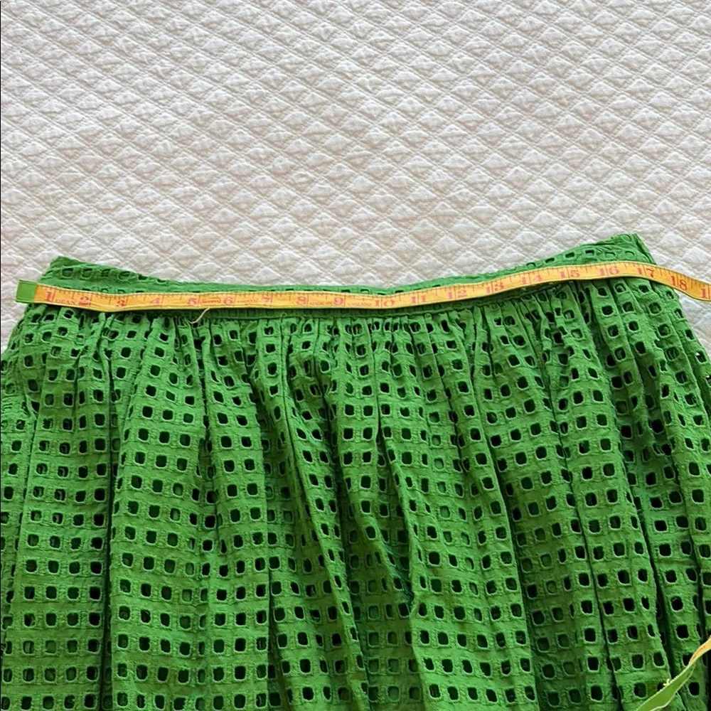 Kate Spade Green Eyelet Women's Skirt for Target - Picture 6 of 8